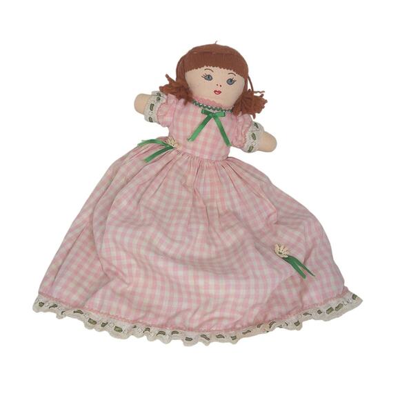 Vintage Reversible Handmade Doll - Picture 2 of 11